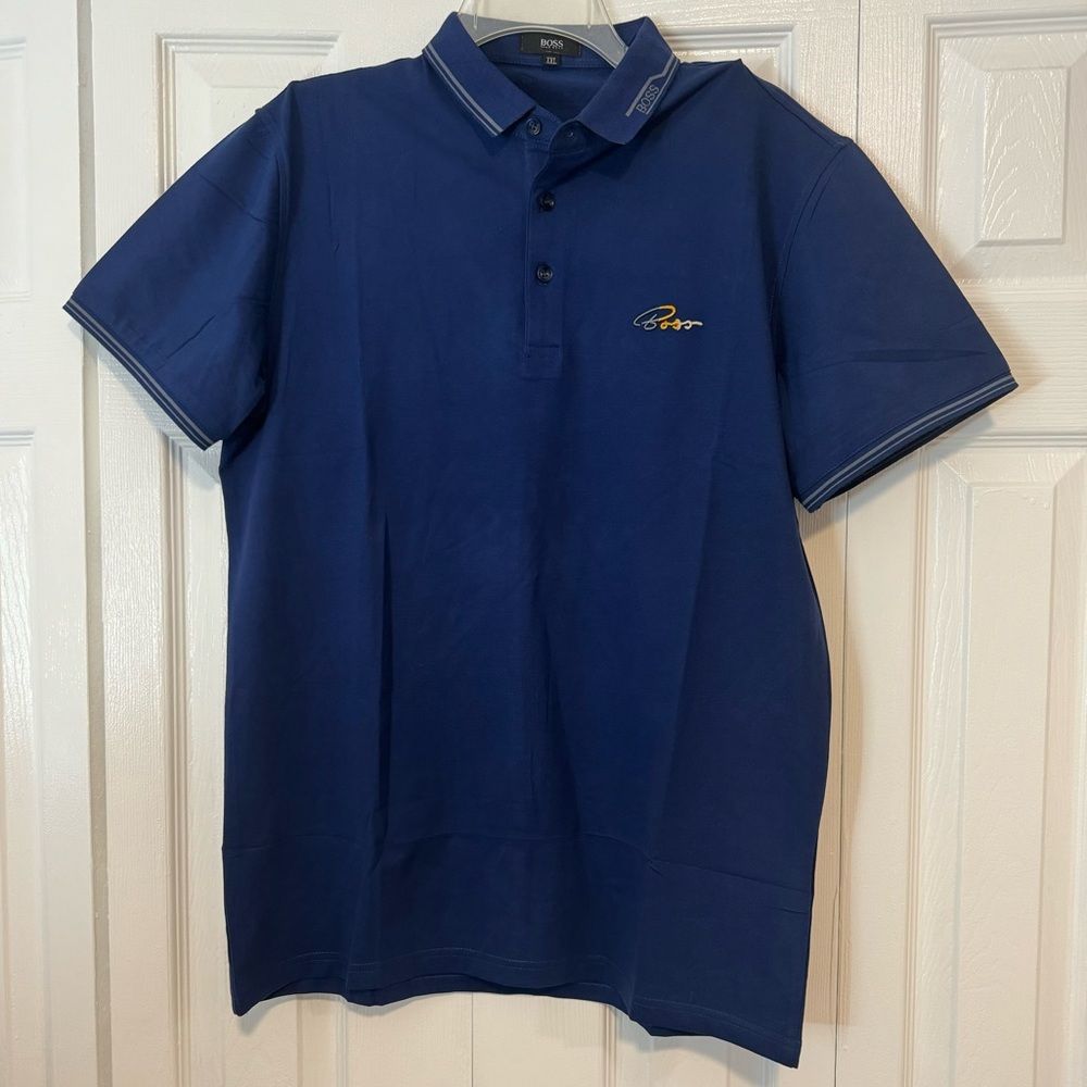 Hugo Boss Blue Polo Shirt